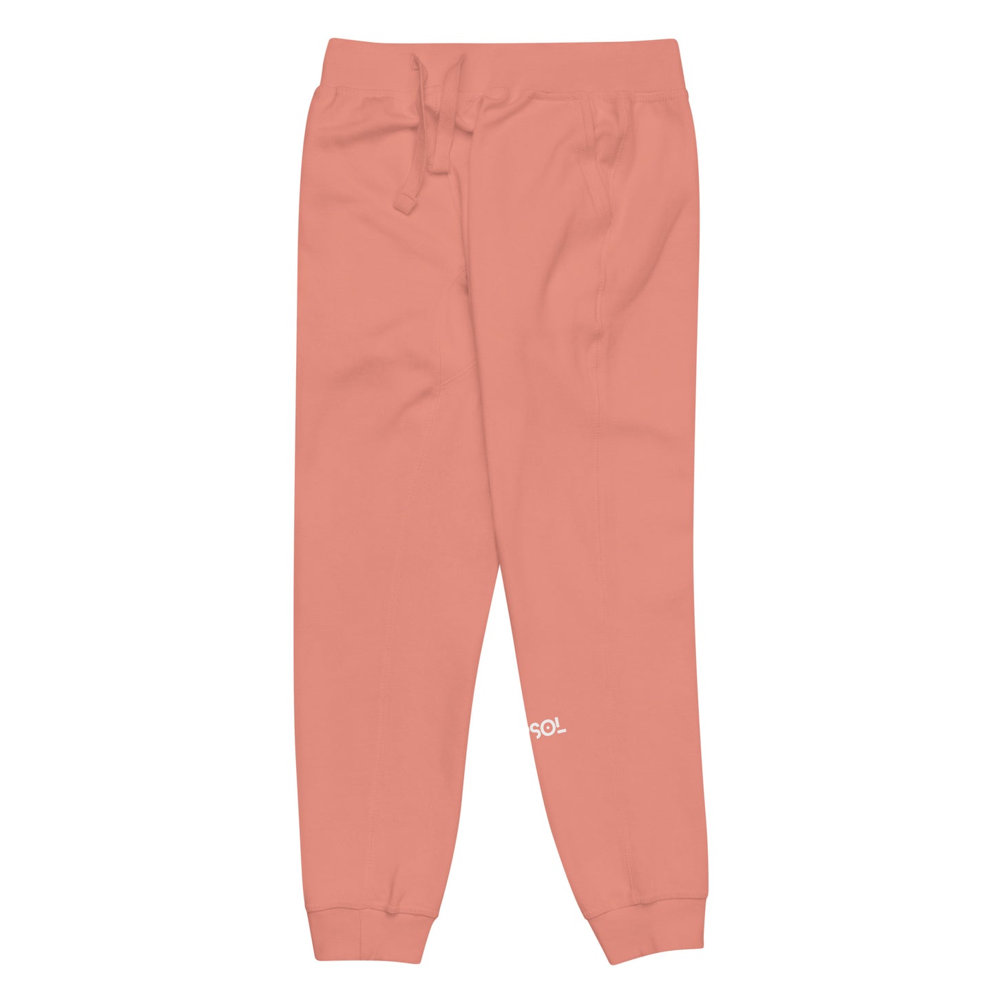 CapSol (front left) - white thread - fleece sweatpants