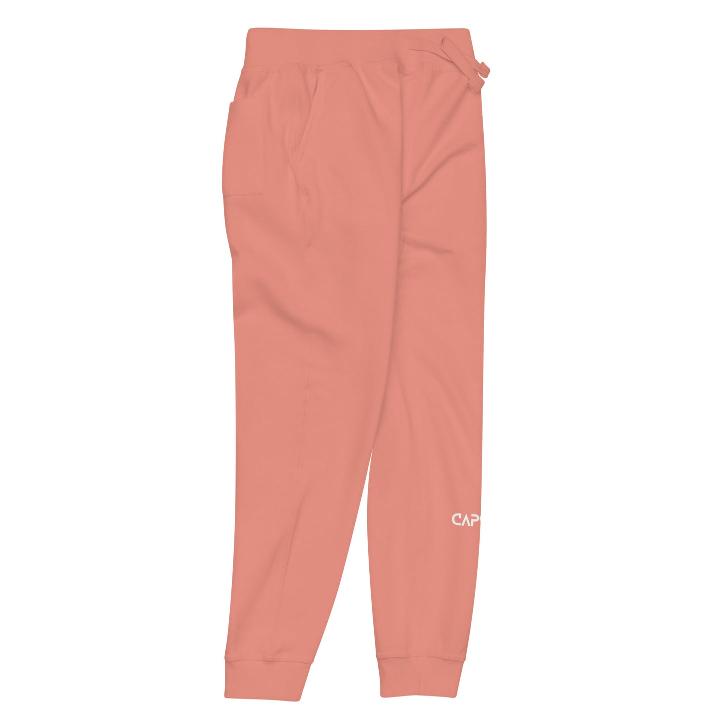 CapSol (front left) - white thread - fleece sweatpants