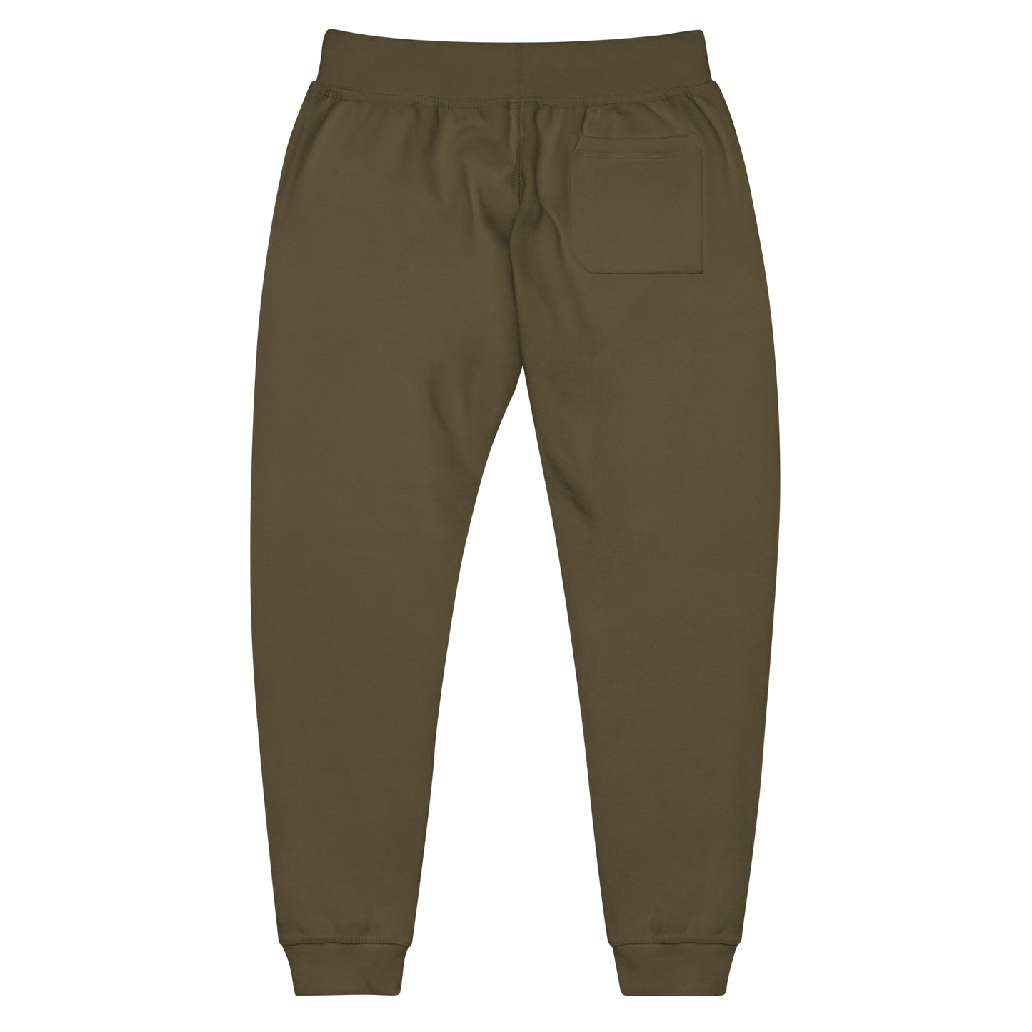 CapSol (front left) - black thread - fleece sweatpants
