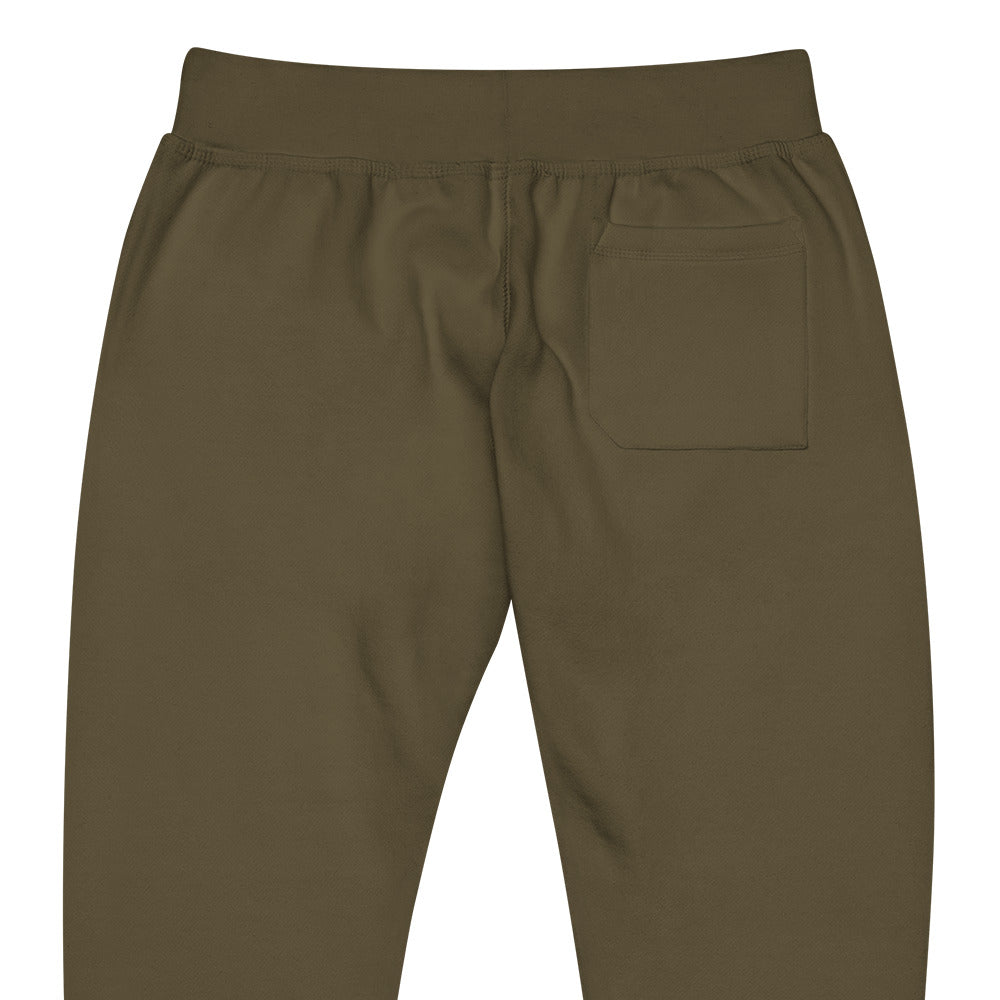 CapSol (front left) - white thread - fleece sweatpants