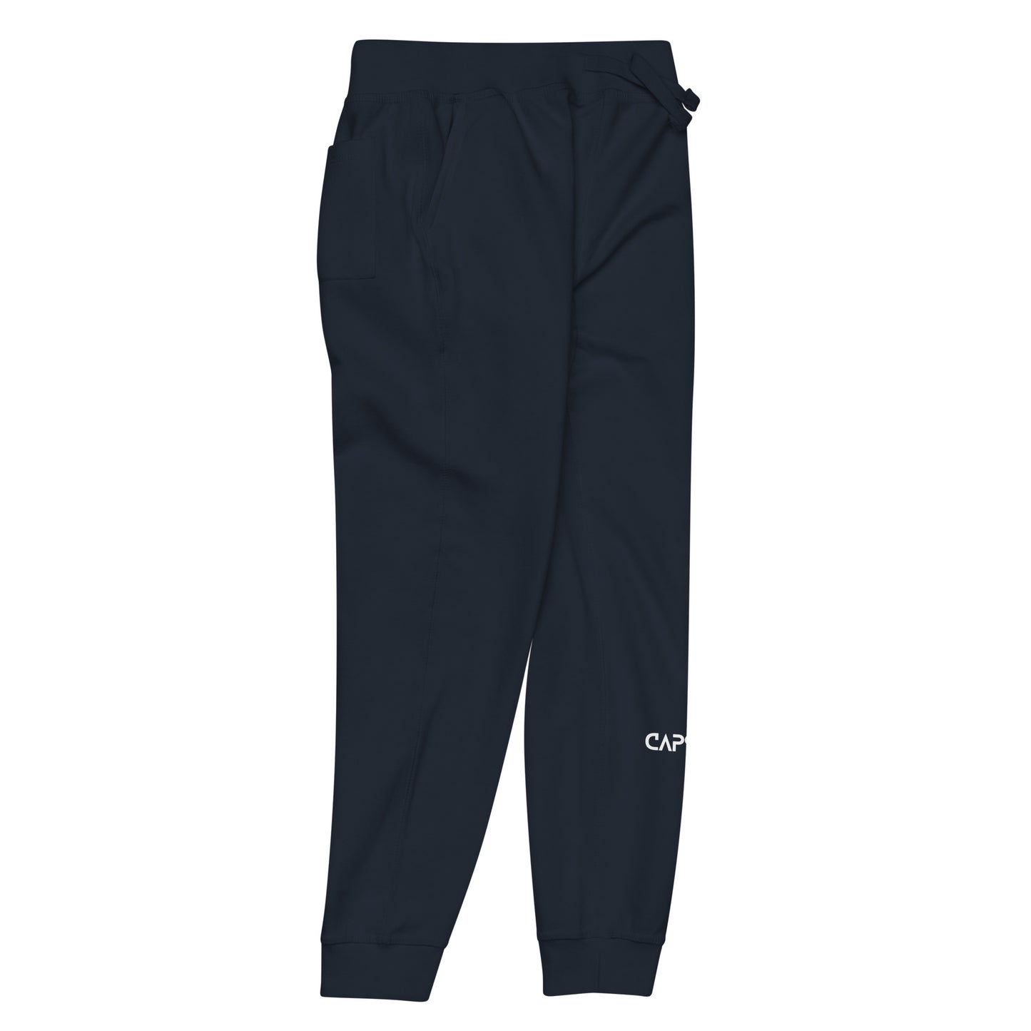 CapSol (front left) - white thread - fleece sweatpants
