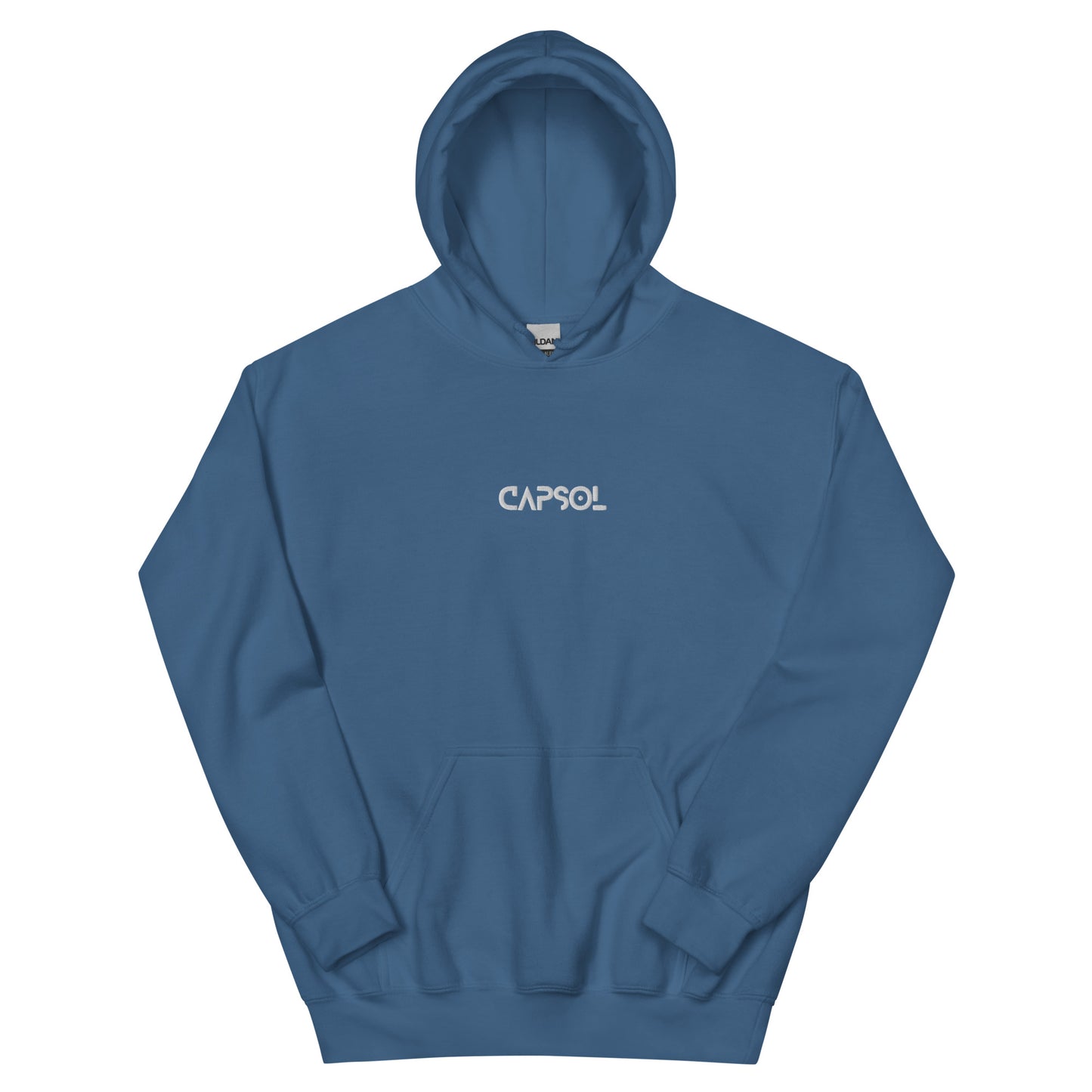 CapSol (front) - white thread - Unisex Hoodie Gildan