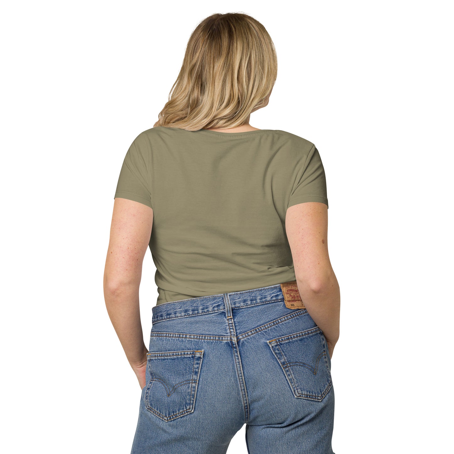 CapSol (front) - white thread - Women’s basic organic t-shirt