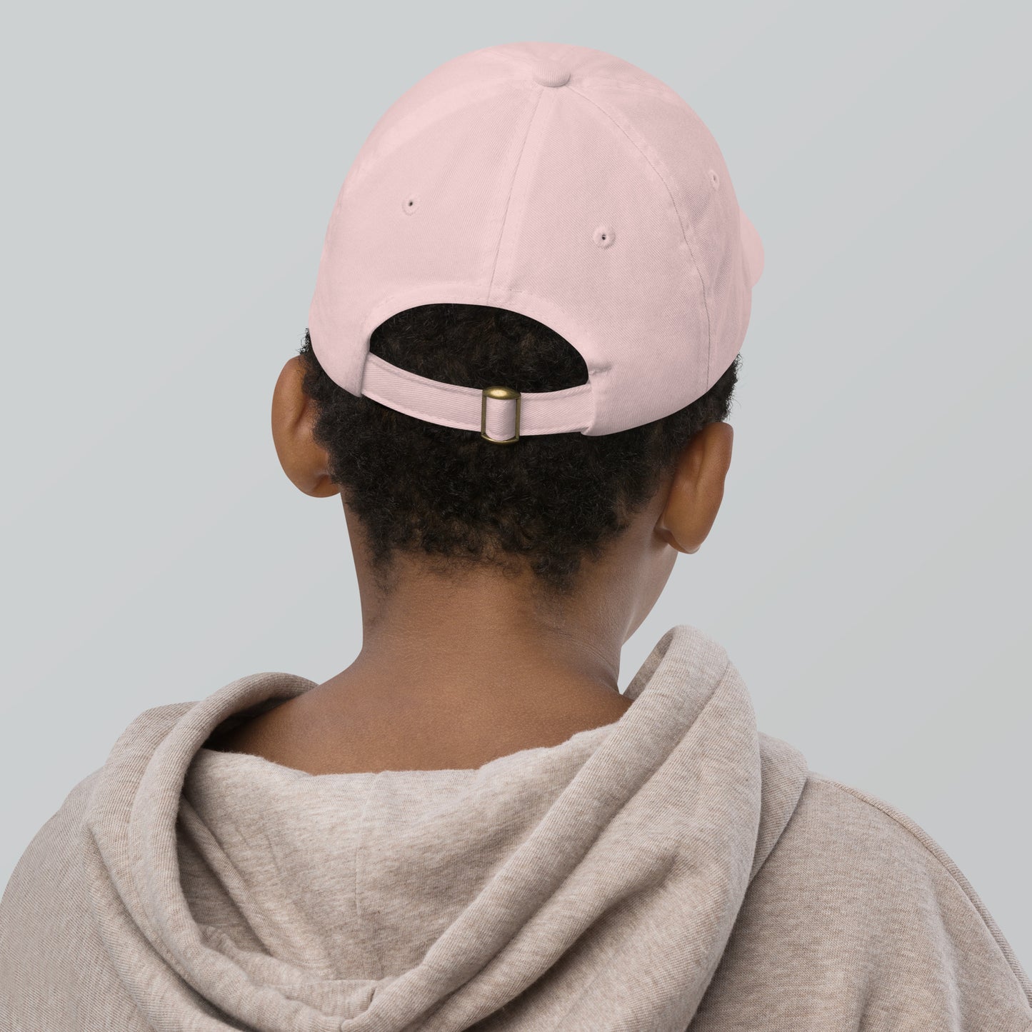 CapSol - black thread - YOUTH baseball cap