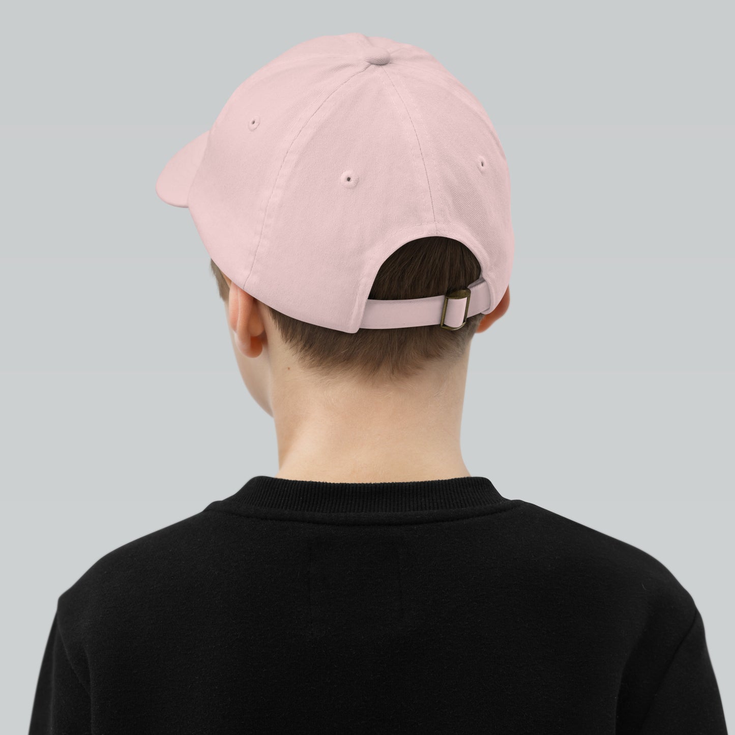 CapSol - black thread - YOUTH baseball cap
