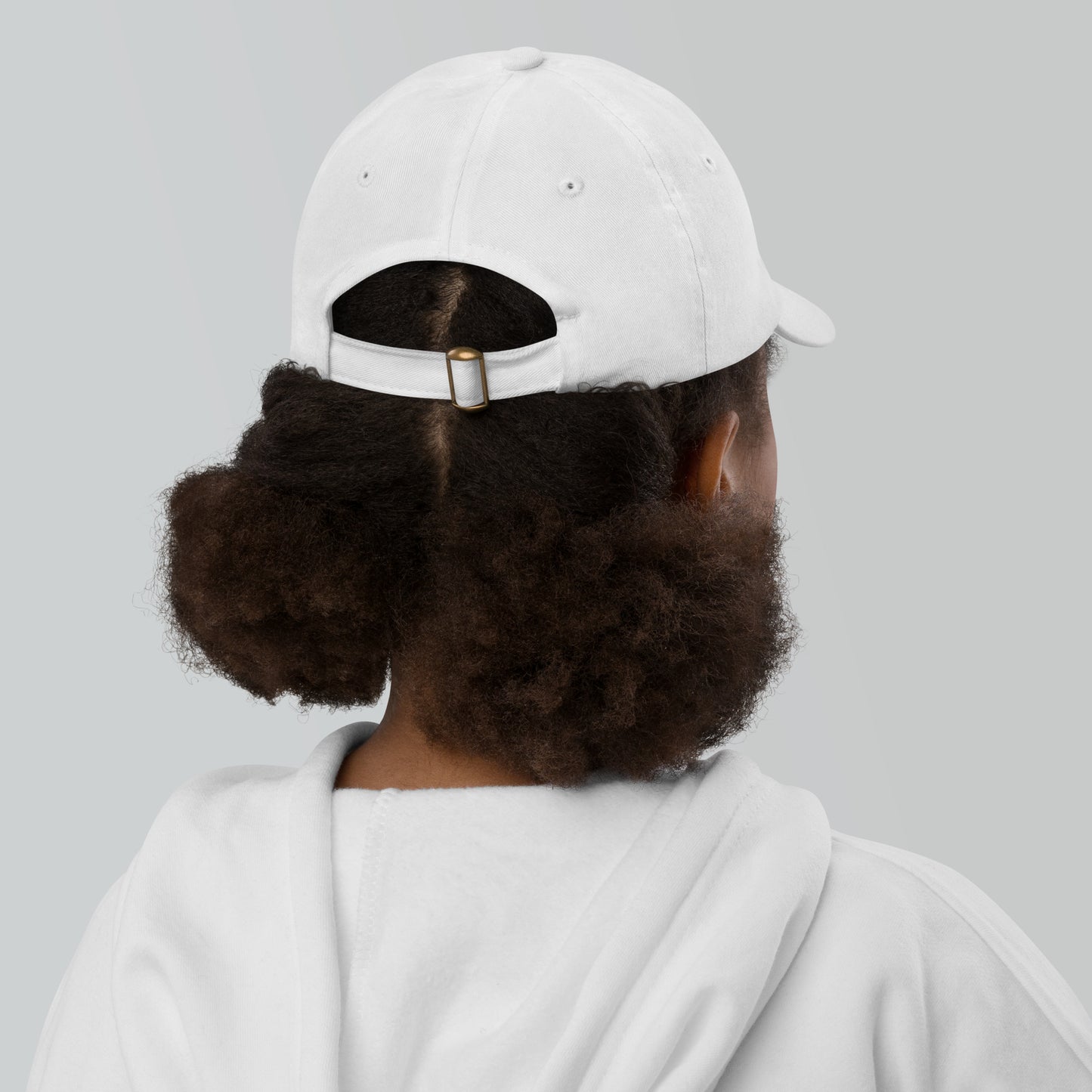 CapSol - black thread - YOUTH baseball cap