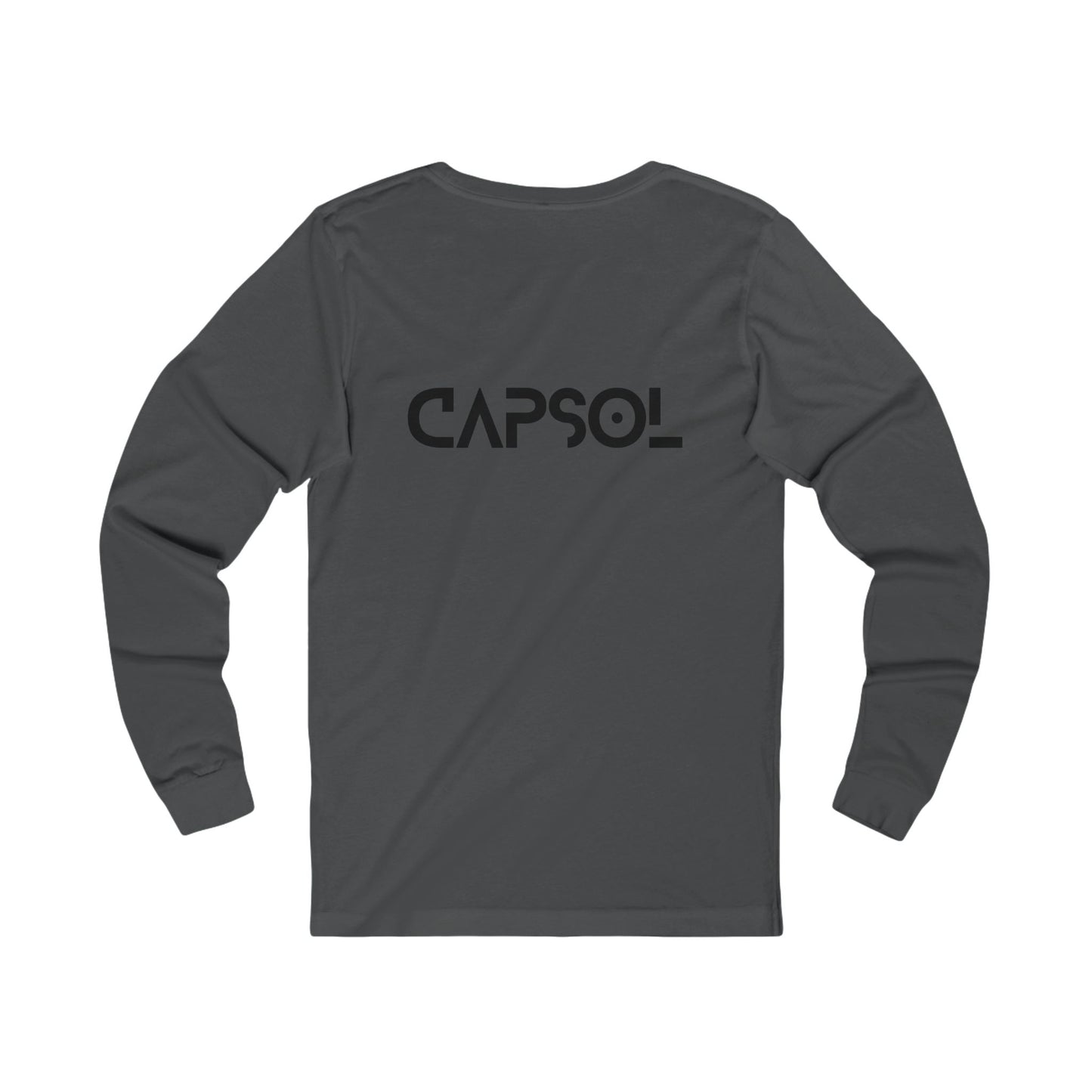 DAY ONE - black text - Jersey Long Sleeve Tee