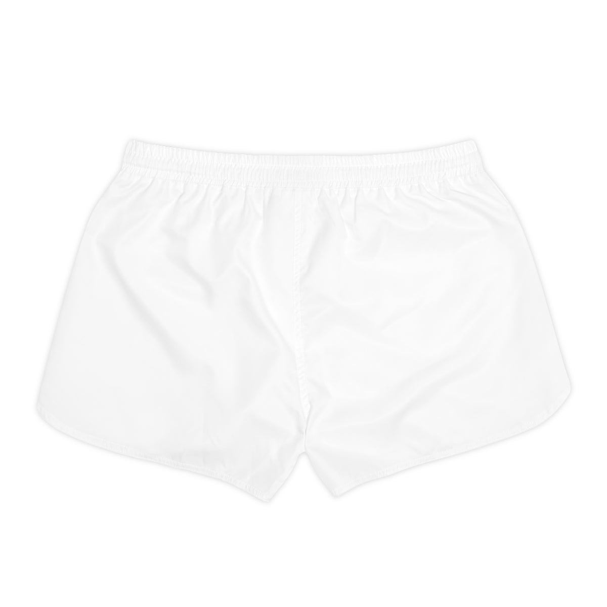 CapSol (front left) - pink text - Women's Casual Shorts (AOP)