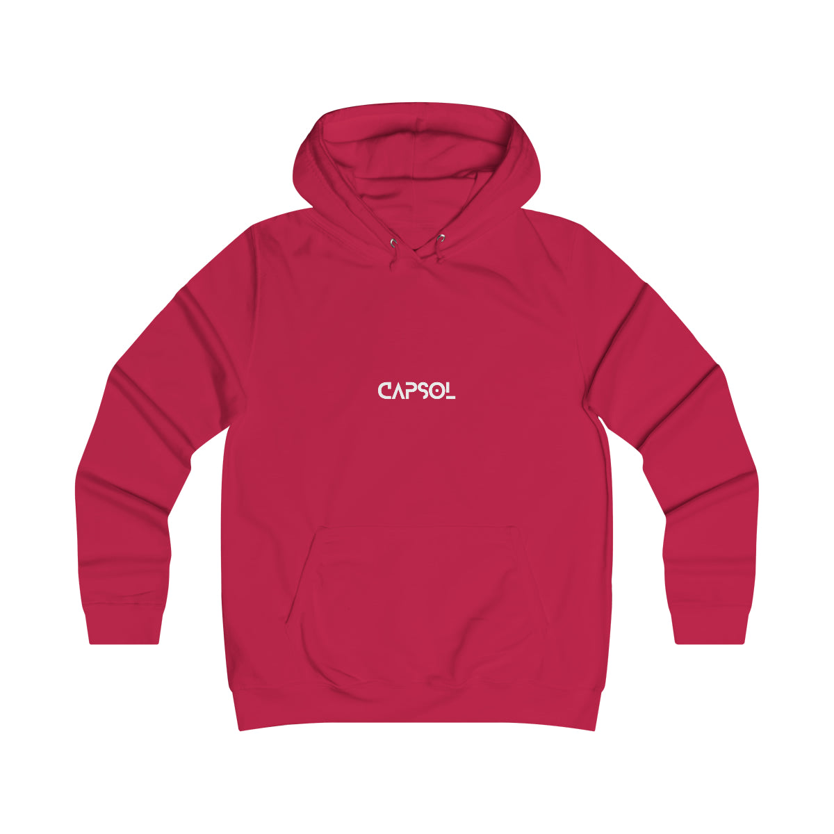 CapSol (front) - white text - Hoodie