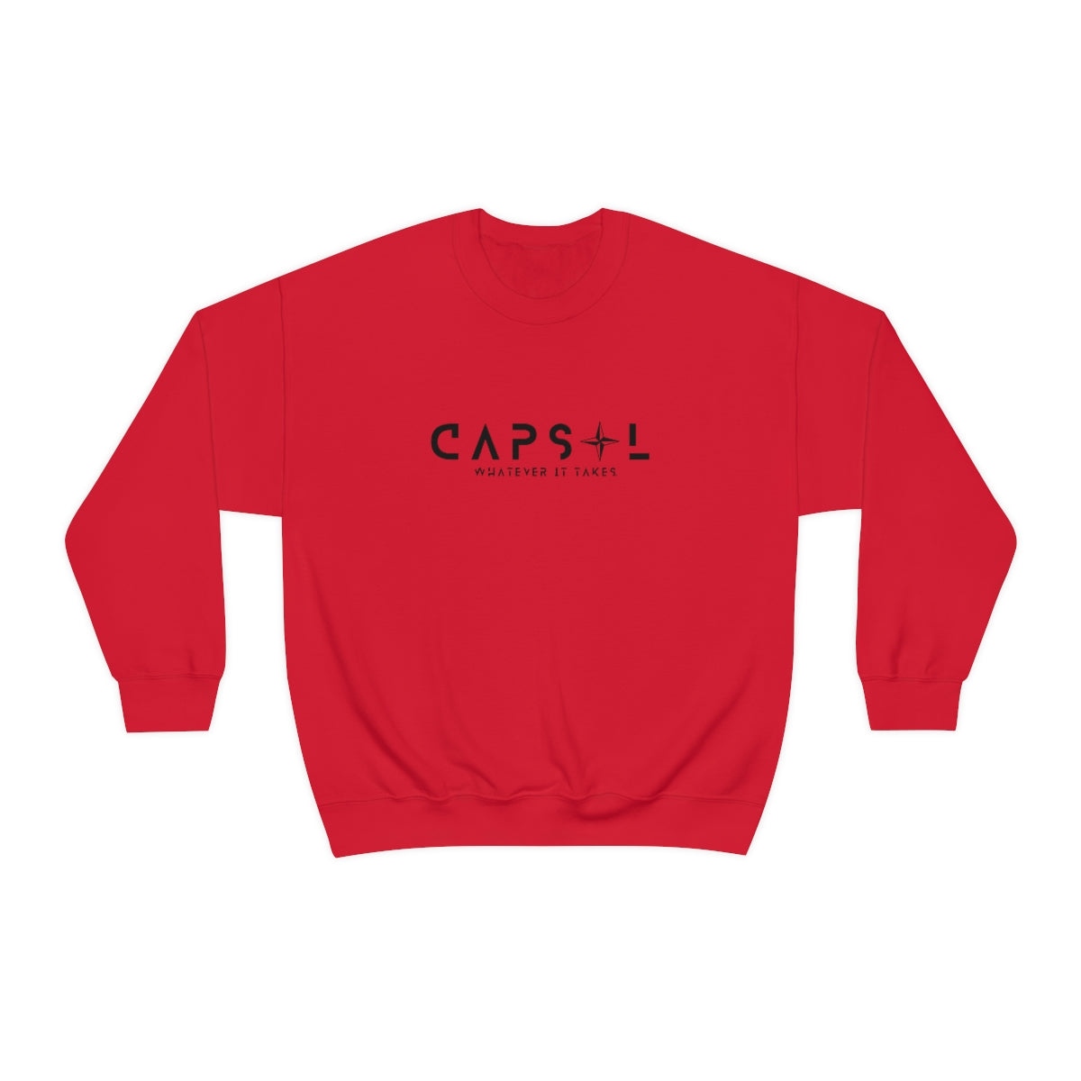 Star - black text - Crewneck Sweatshirt