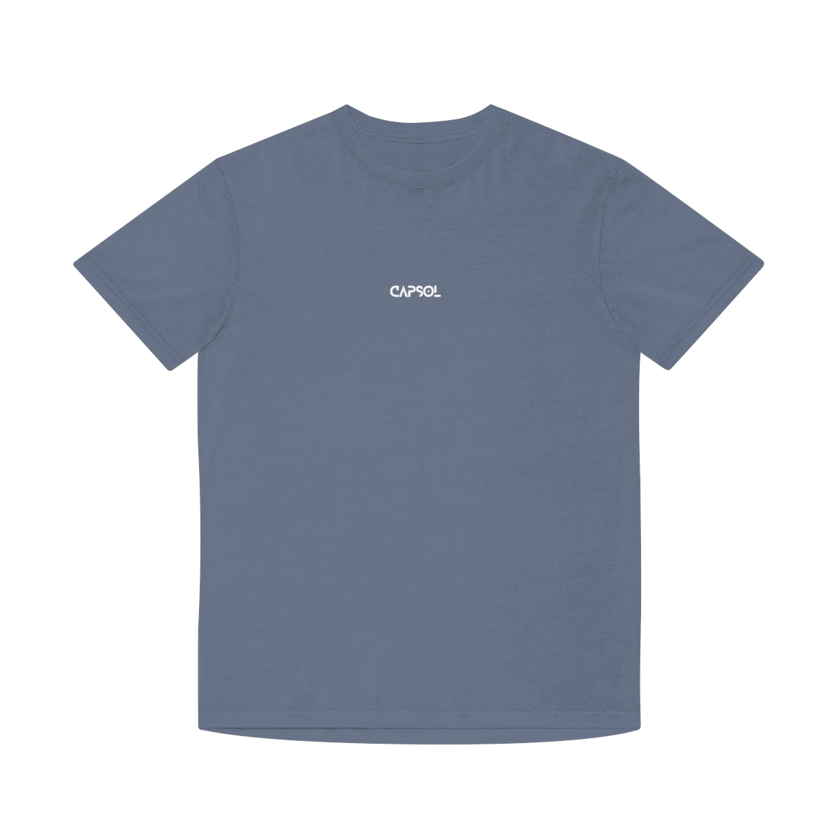 CapSol (front) - white text - Unisex Faded Shirt