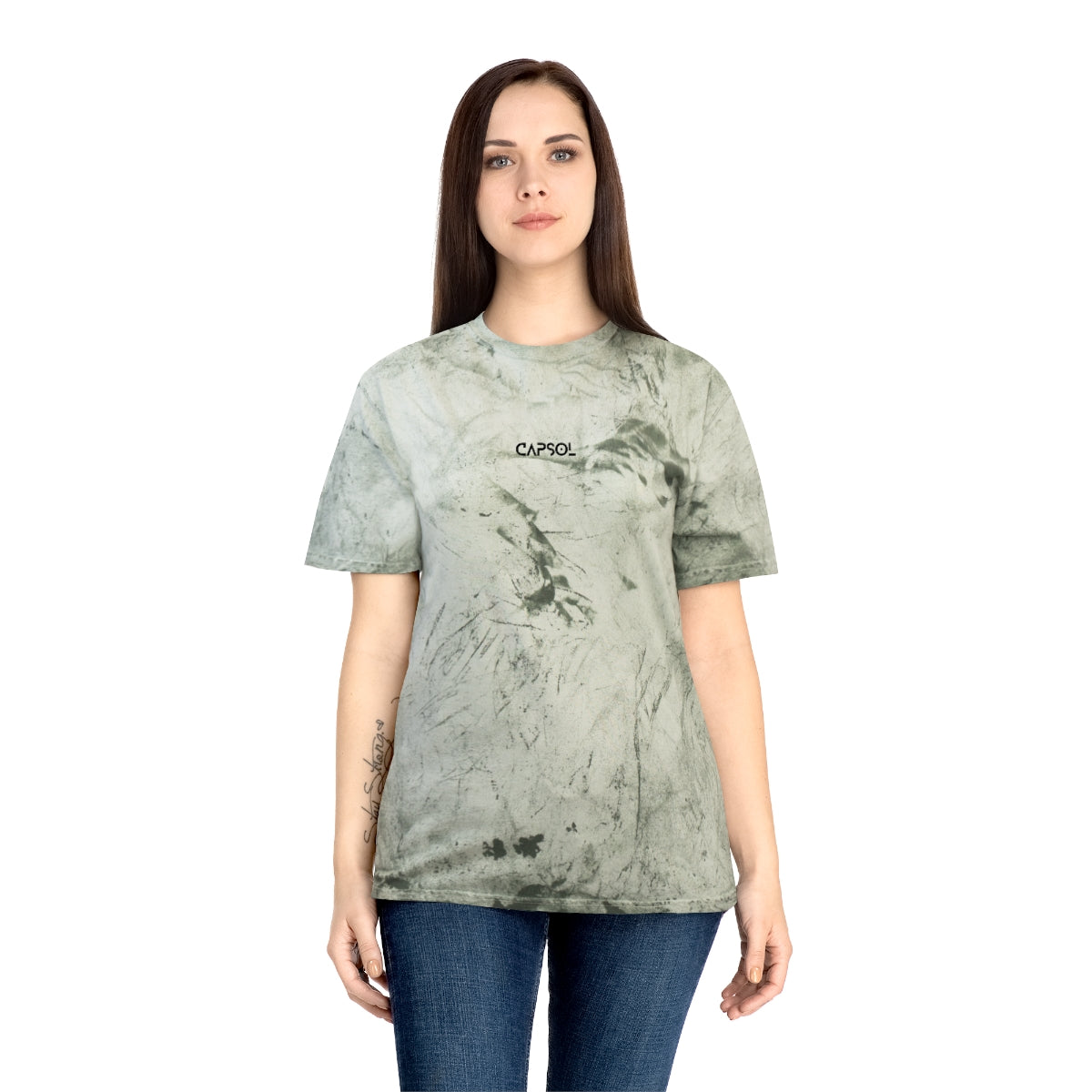 CapSol (front) - black text - Unisex Color Blast T-Shirt
