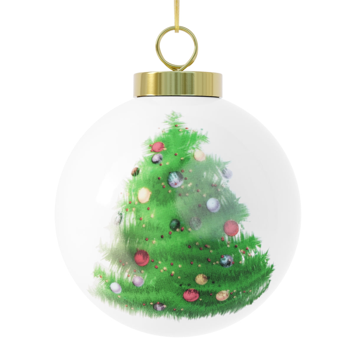 Star - Christmas Ball Ornament