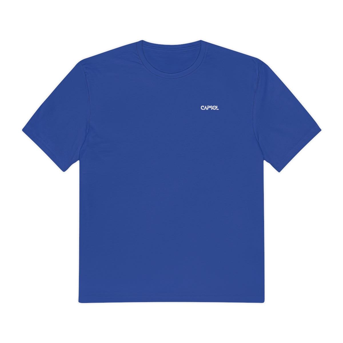 CapSol (front left) - white text - Perfect Weight® Tee