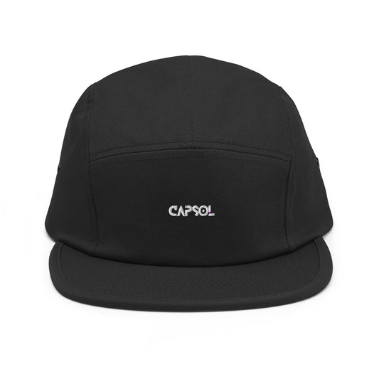 CapSol - white thread - Five Panel Cap