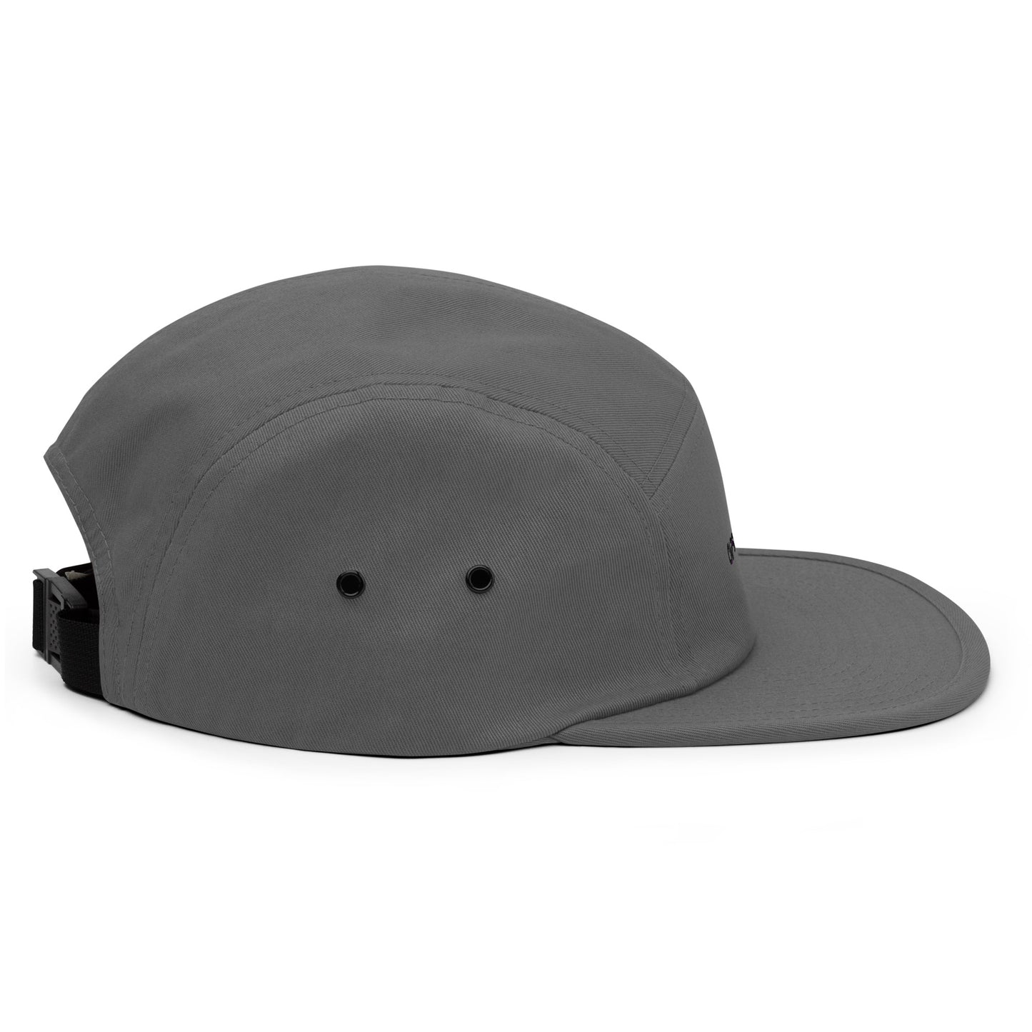 CapSol - black thread - Five Panel Cap