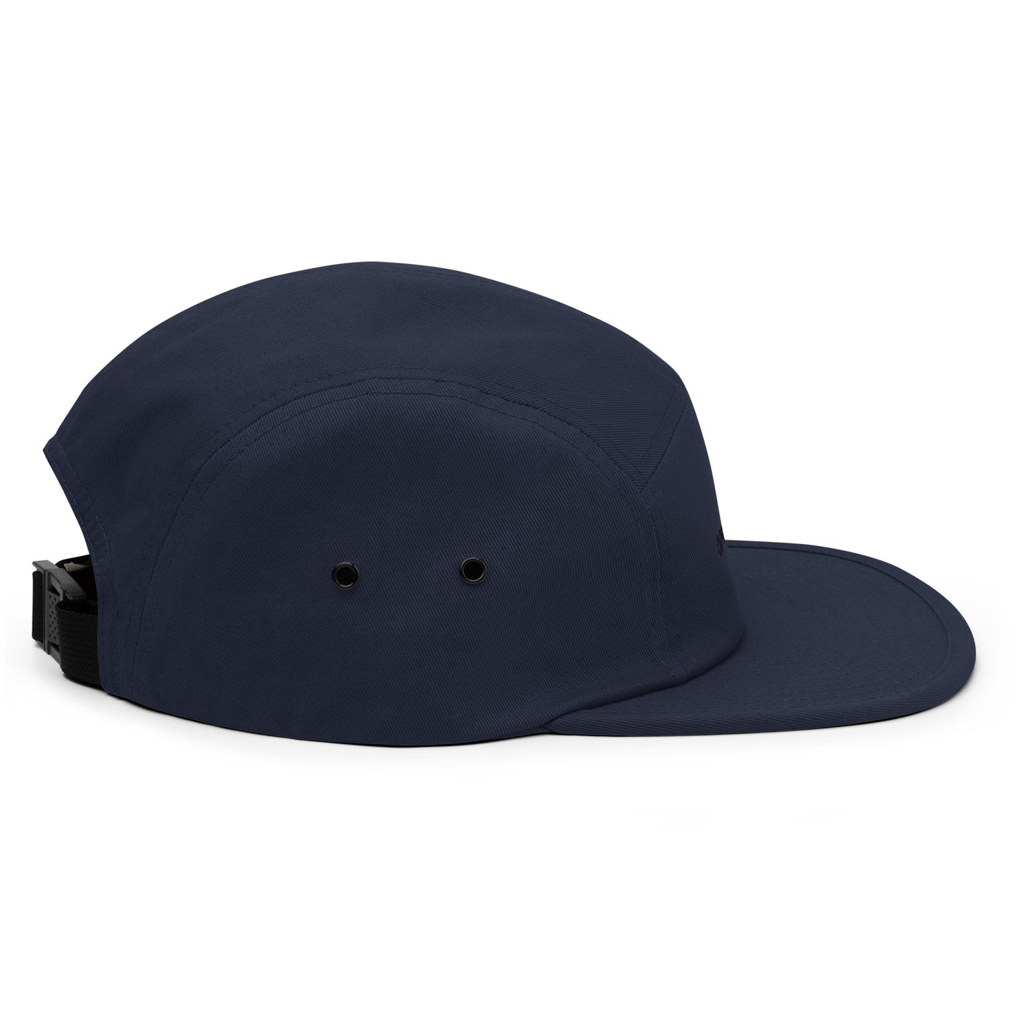 CapSol - black thread - Five Panel Cap