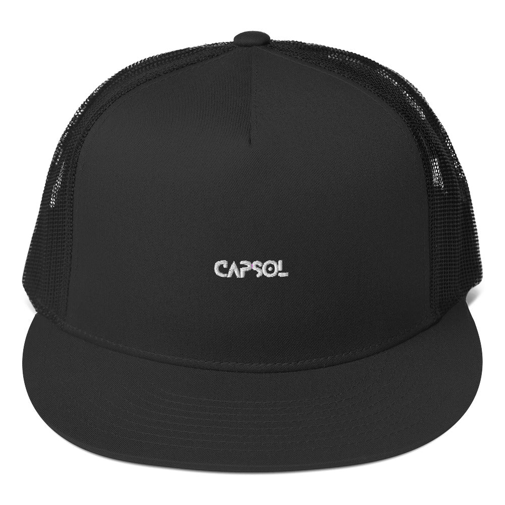 CapSol - white thread - Trucker Cap