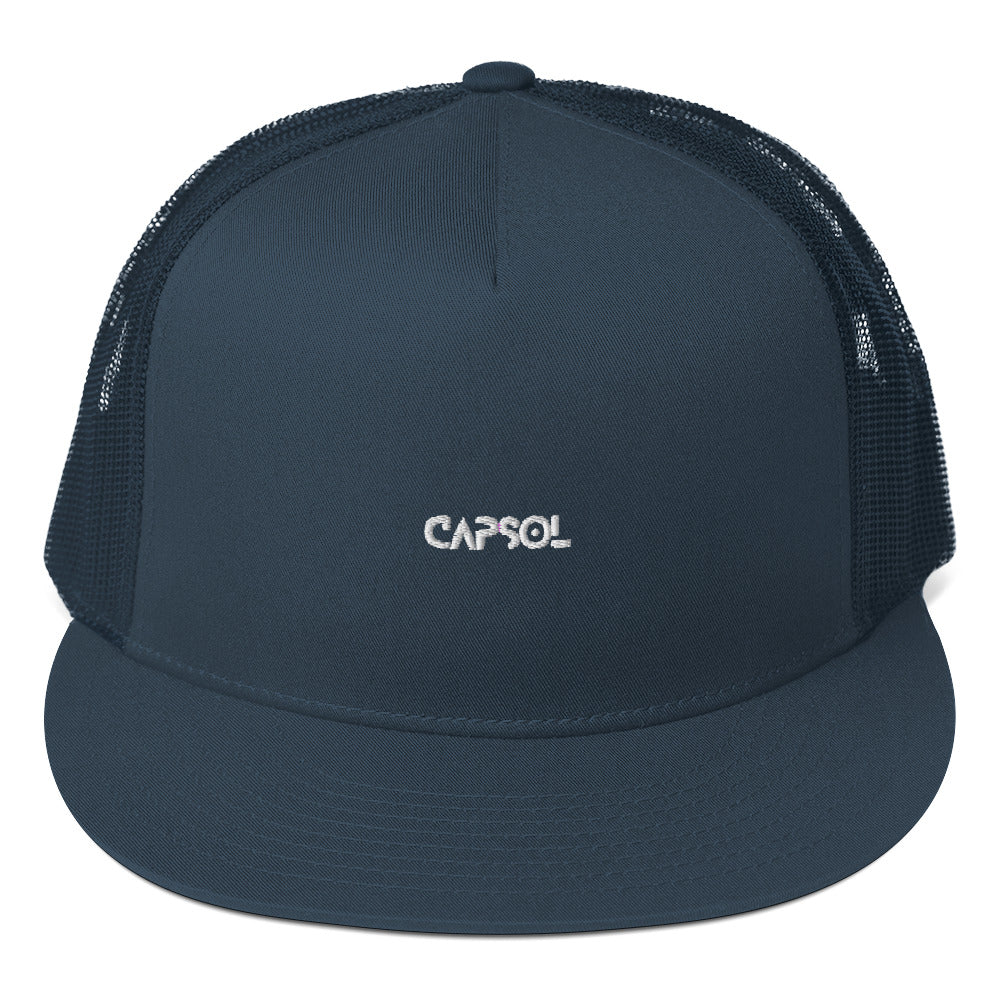 CapSol - white thread - Trucker Cap