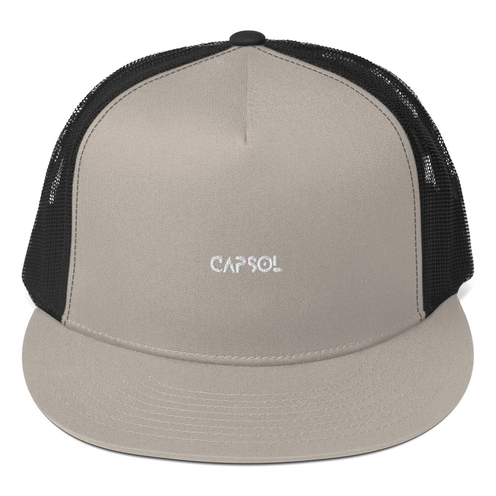 CapSol - white thread - Trucker Cap