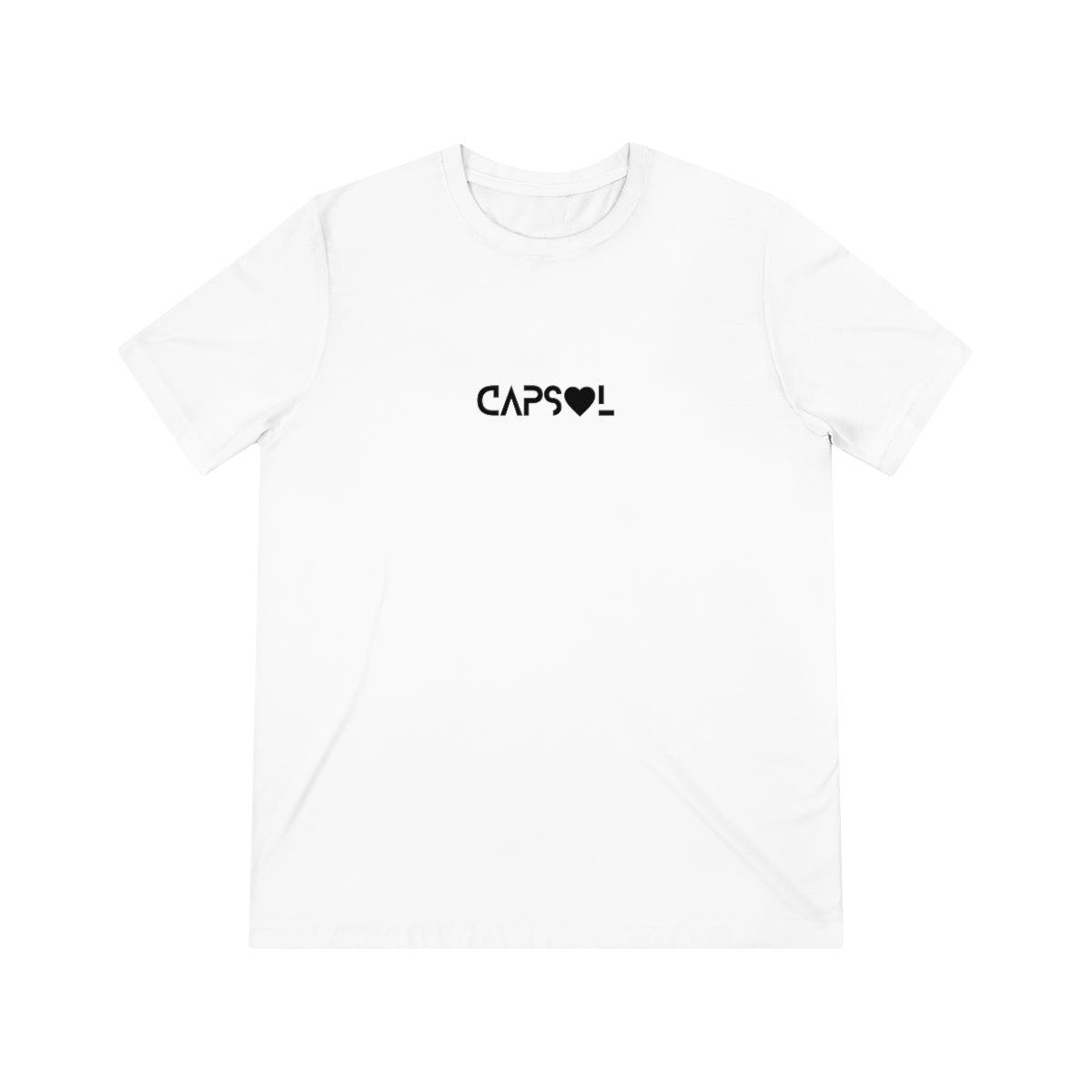 CapSol (front) - black text - VDAY - Unisex Triblend Tee