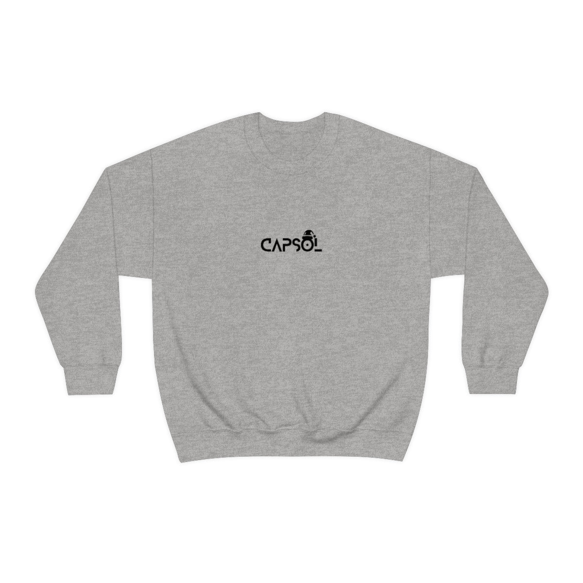 CapSol (front) - black text - XMAS - Unisex Heavy Blend™ Crewneck Sweatshirt