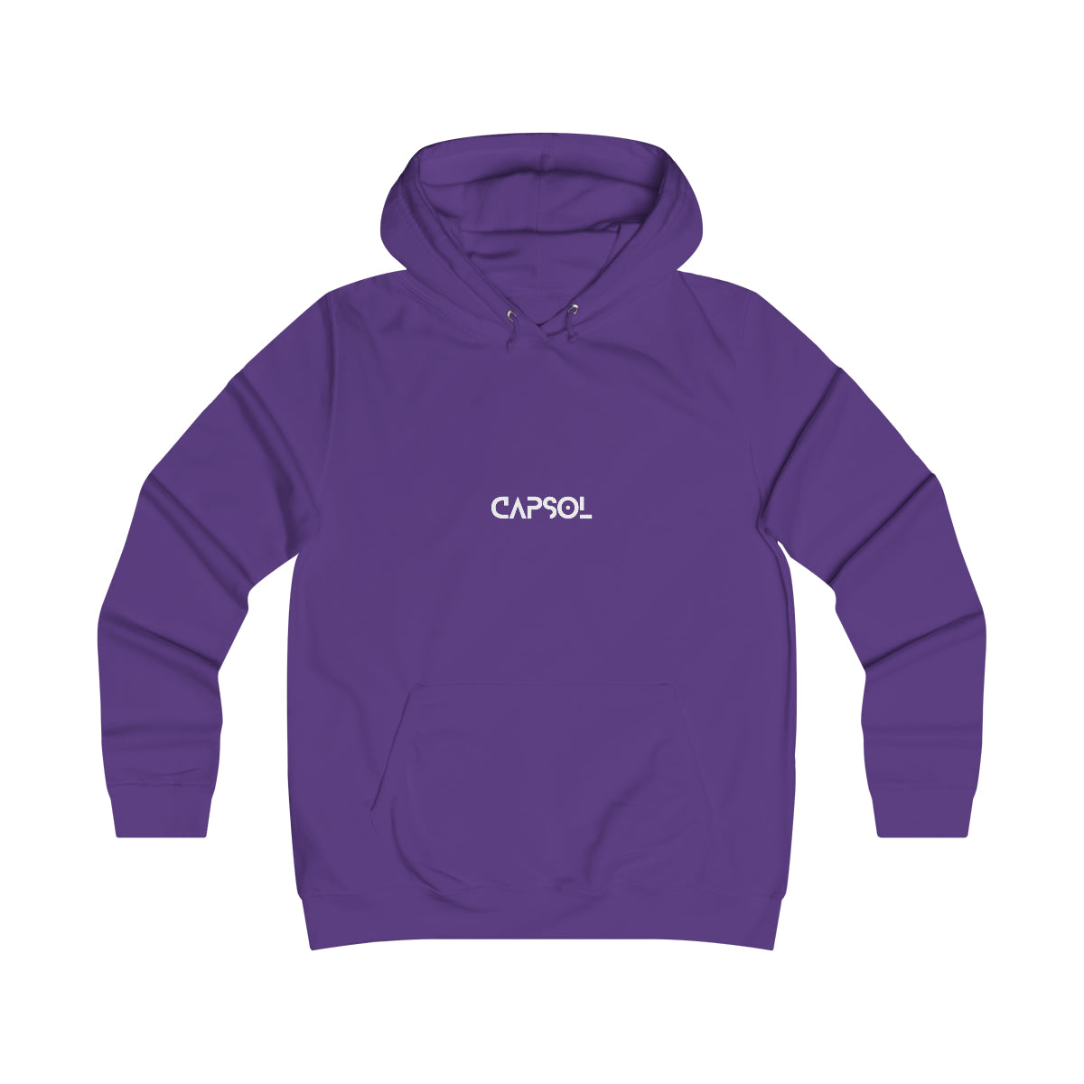CapSol (front) - white text - Hoodie