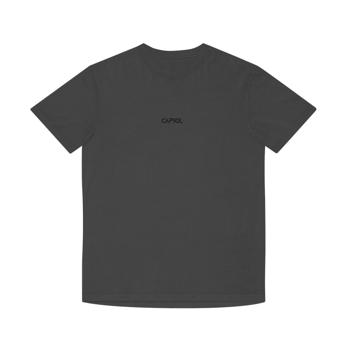 CapSol (front) - black text - Unisex Faded Shirt