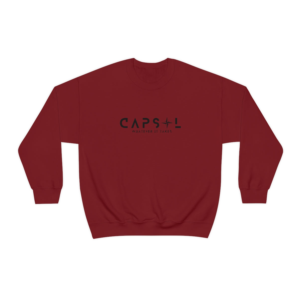 Star - black text - Crewneck Sweatshirt