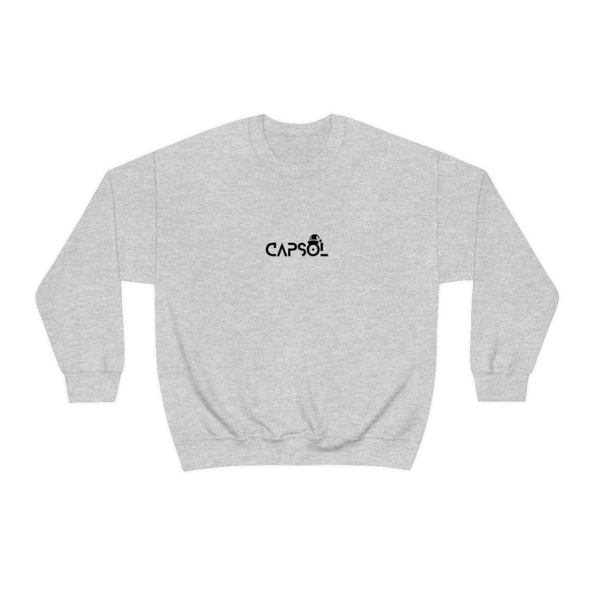 CapSol (front) - black text - XMAS - Unisex Heavy Blend™ Crewneck Sweatshirt
