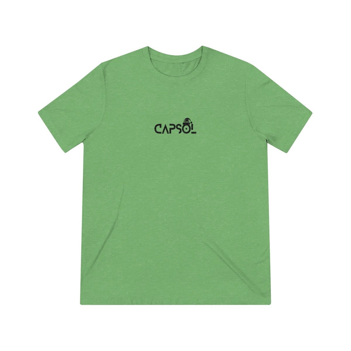 CapSol (front) - black text - XMAS - Unisex Triblend Tee