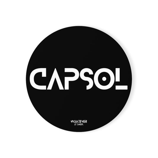 CapSol - Cork Back Coaster