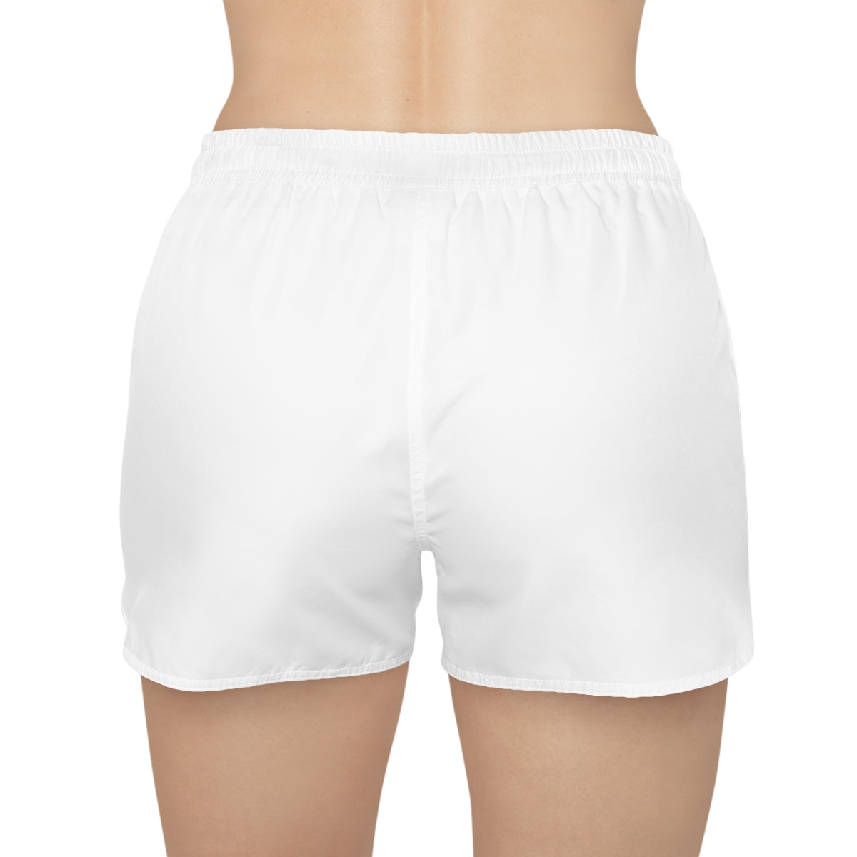 CapSol (front left) - black text - Women's Casual Shorts (AOP)