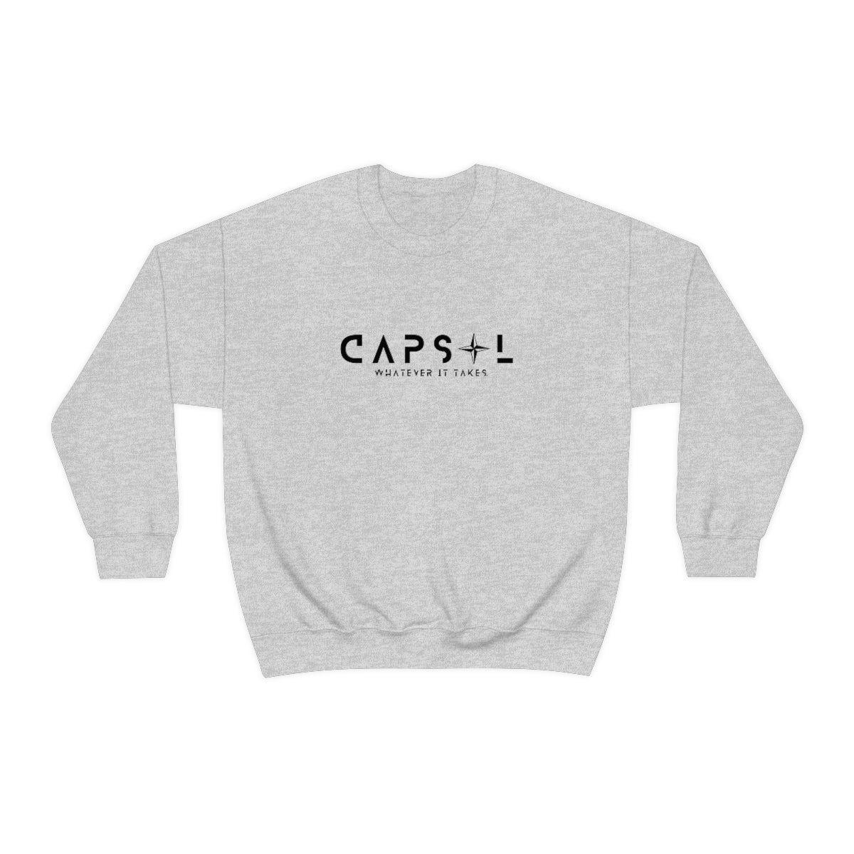 Star - black text - Crewneck Sweatshirt