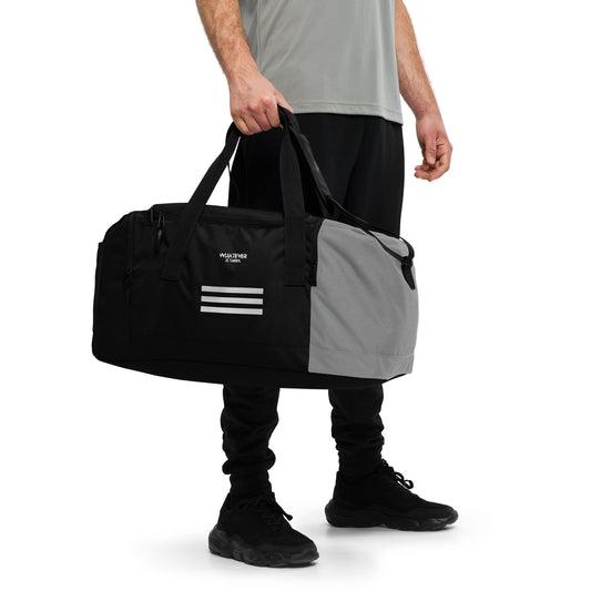 Whatever it takes - white thread - ADIDAS duffle bag