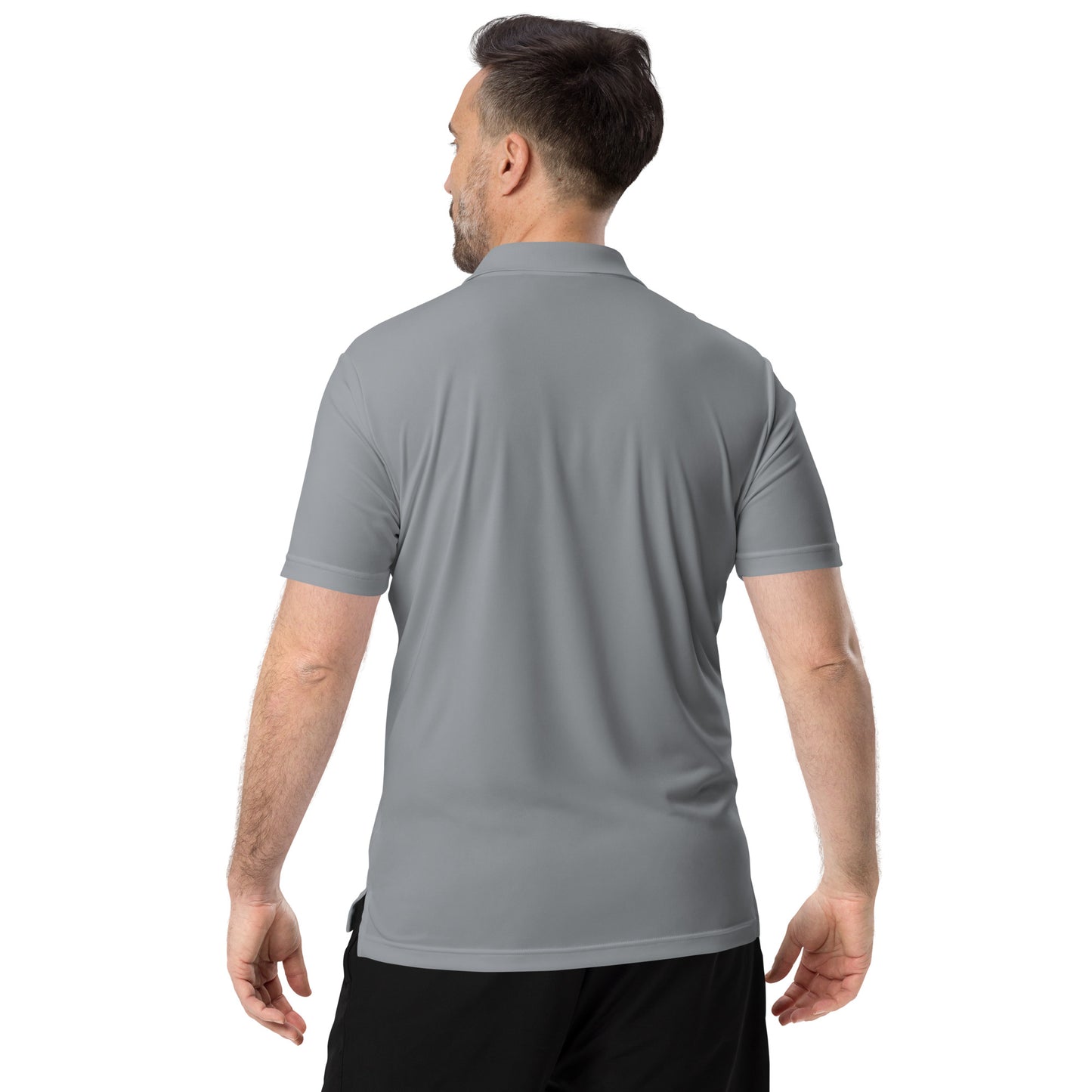 Whatever it takes (front) - black thread - ADIDAS performance polo shirt