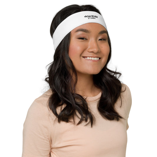 Whatever it takes - black text - Headband