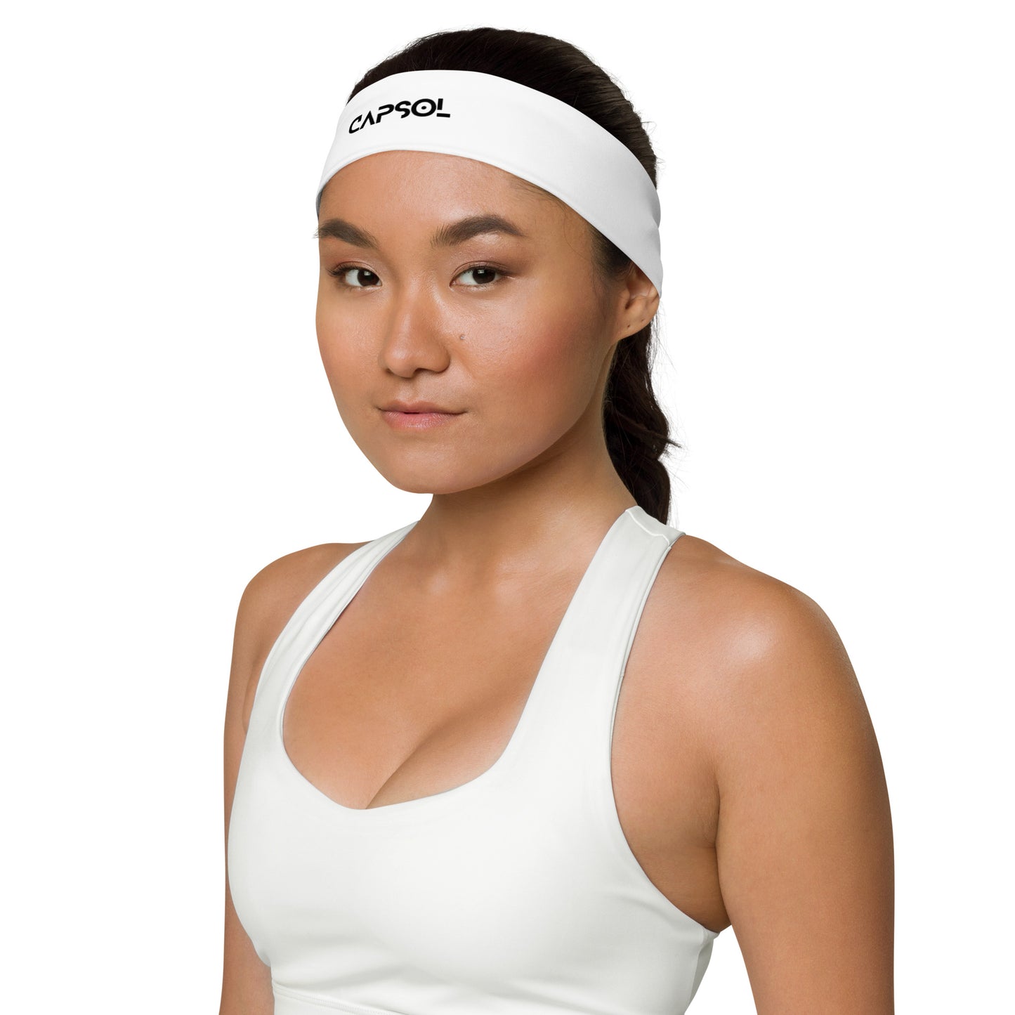 CapSol - black text - Headband