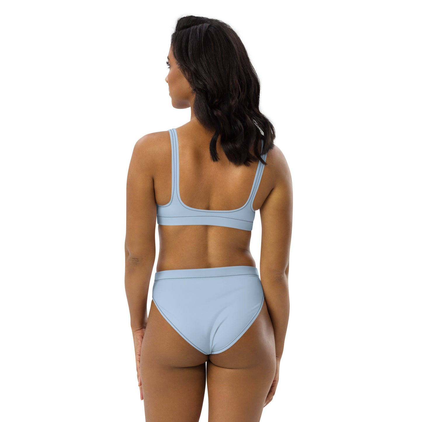 Pattens Blue - center - black text - high-waisted bikini