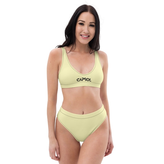 Cumulus - center - black text - high-waisted bikini