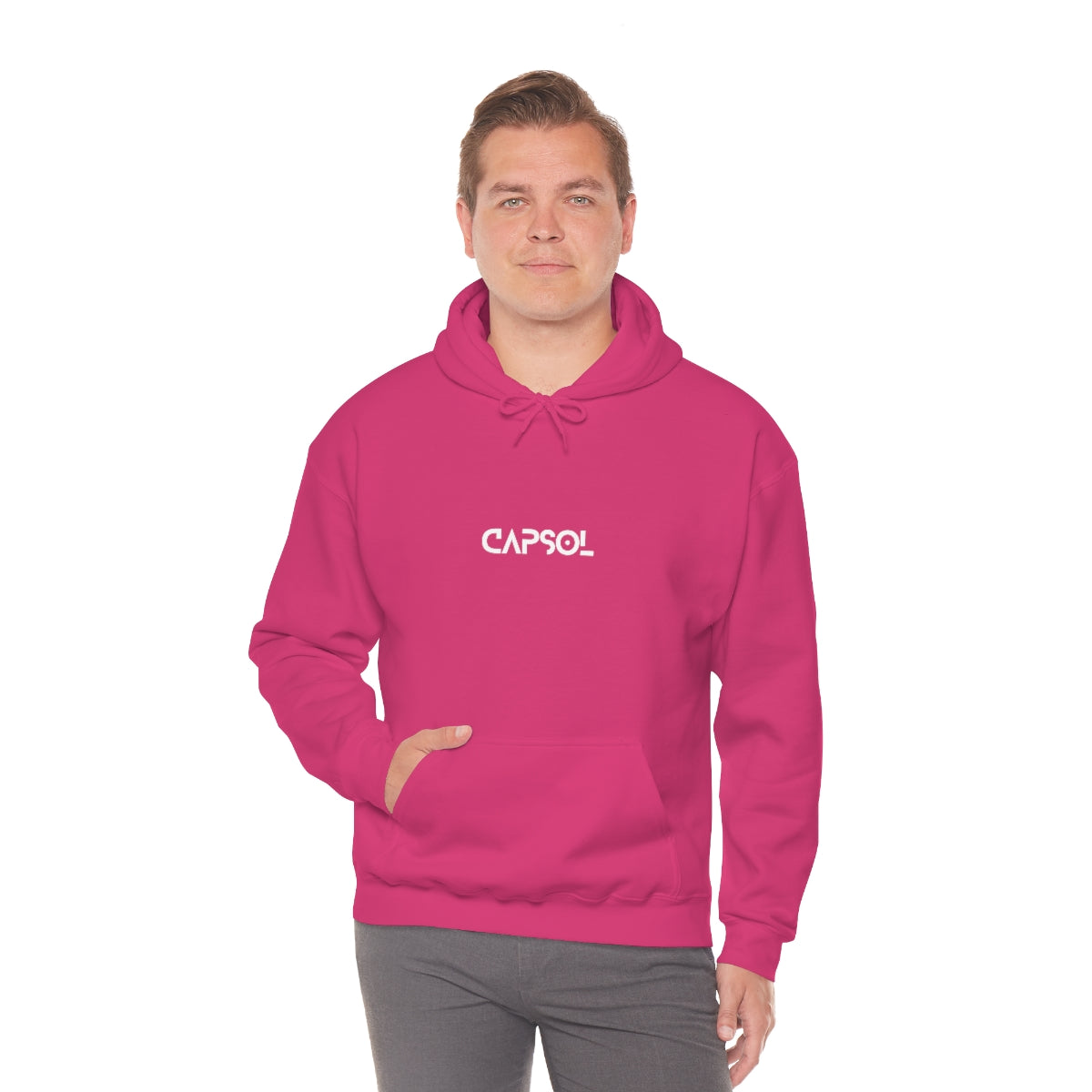 Stopwatch - white text - Hooded Sweatshirt