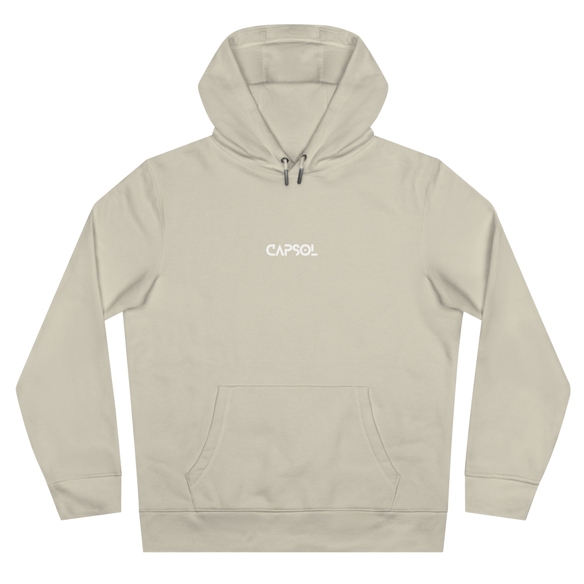 CapSol (front) - white text - King Hooded Sweatshirt