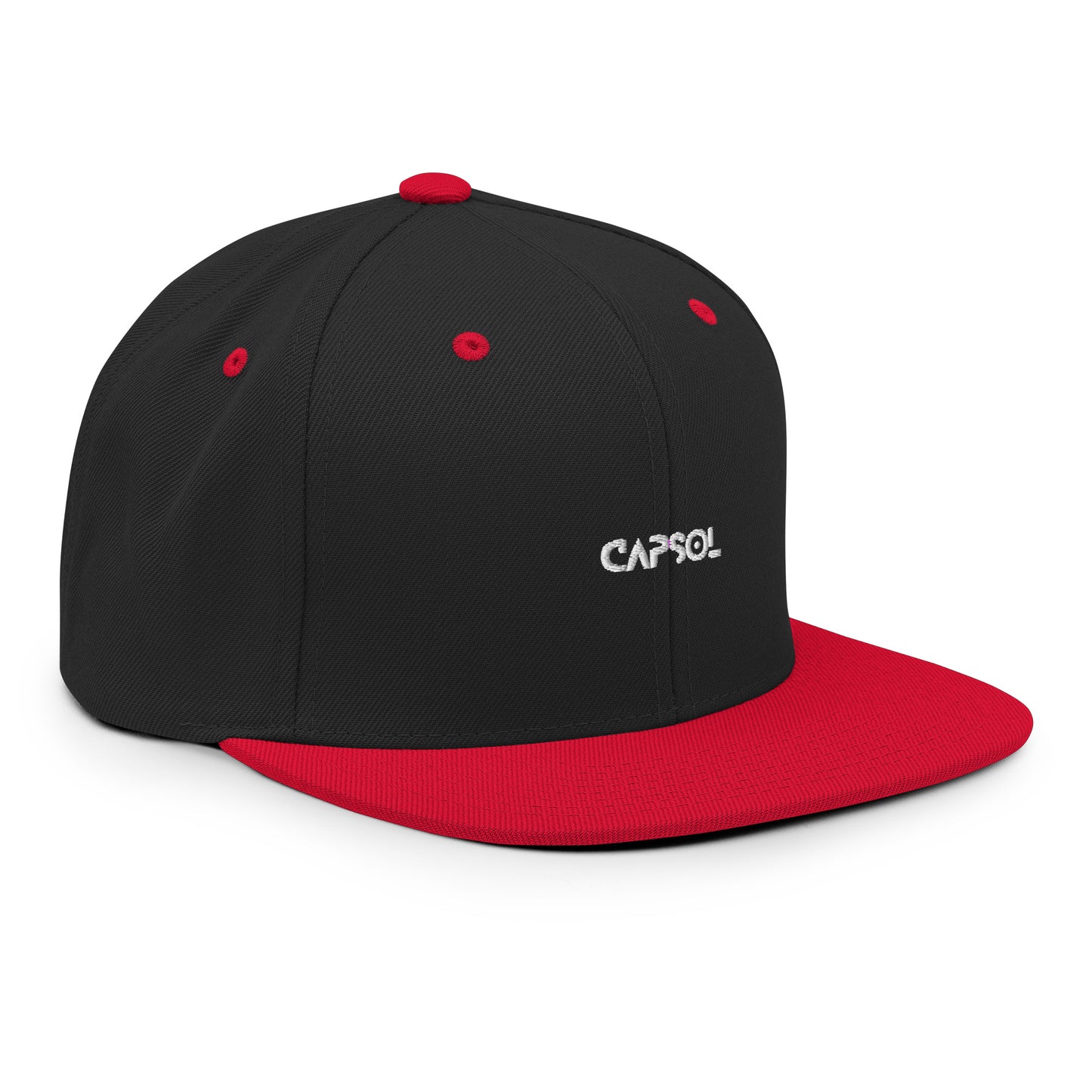 CapSol - white thread - Snapback Hat