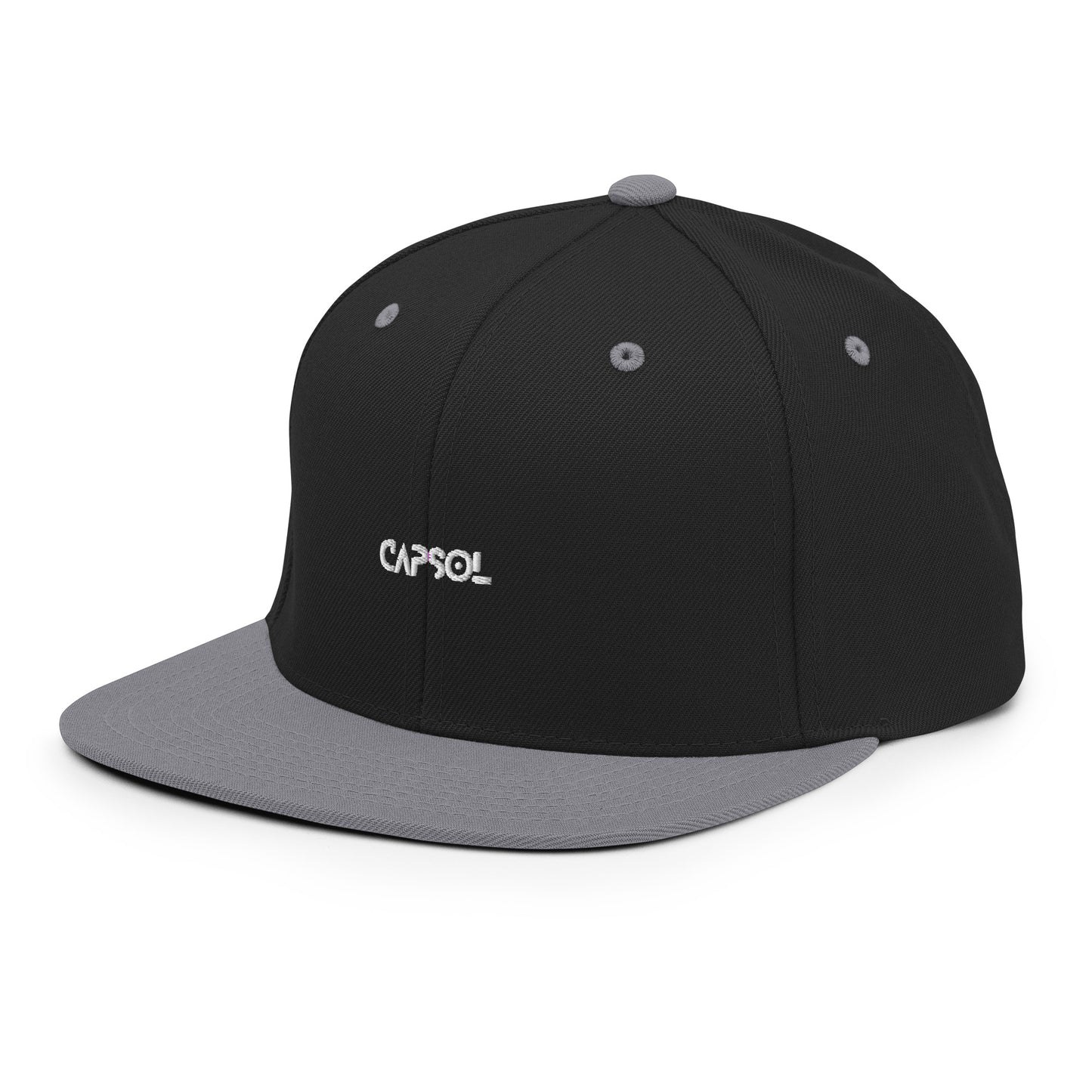 CapSol - white thread - Snapback Hat