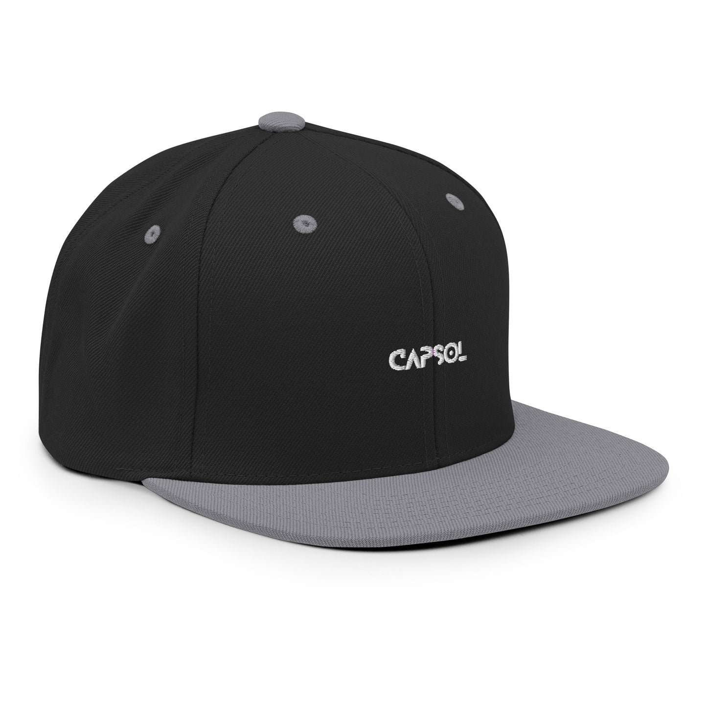 CapSol - white thread - Snapback Hat