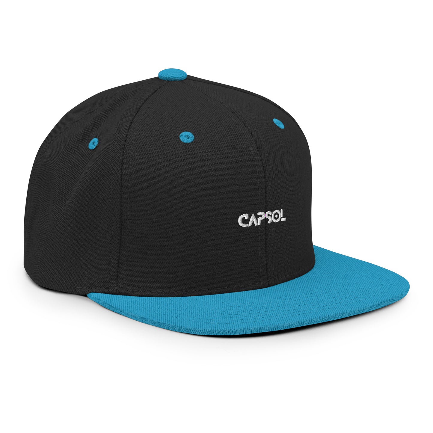 CapSol - white thread - Snapback Hat