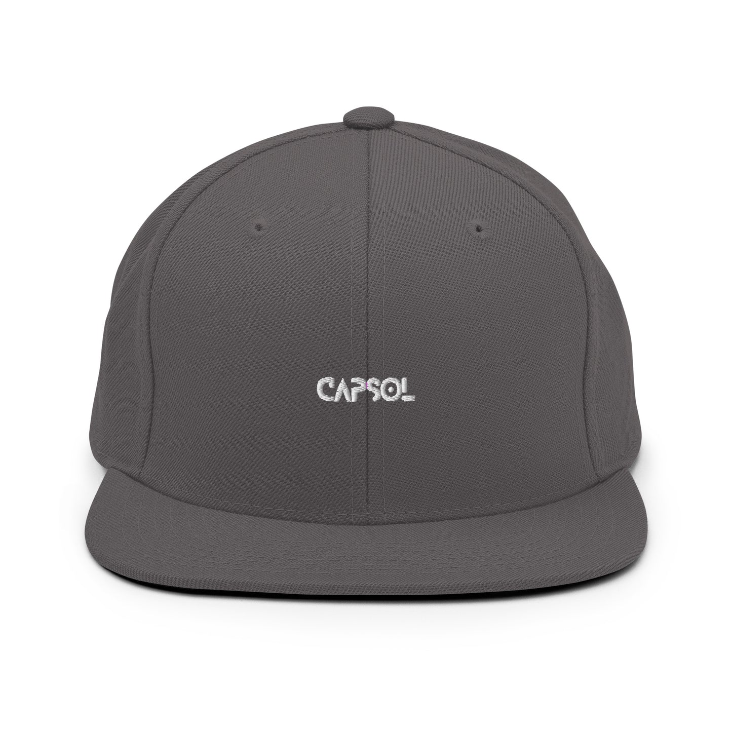 CapSol - white thread - Snapback Hat