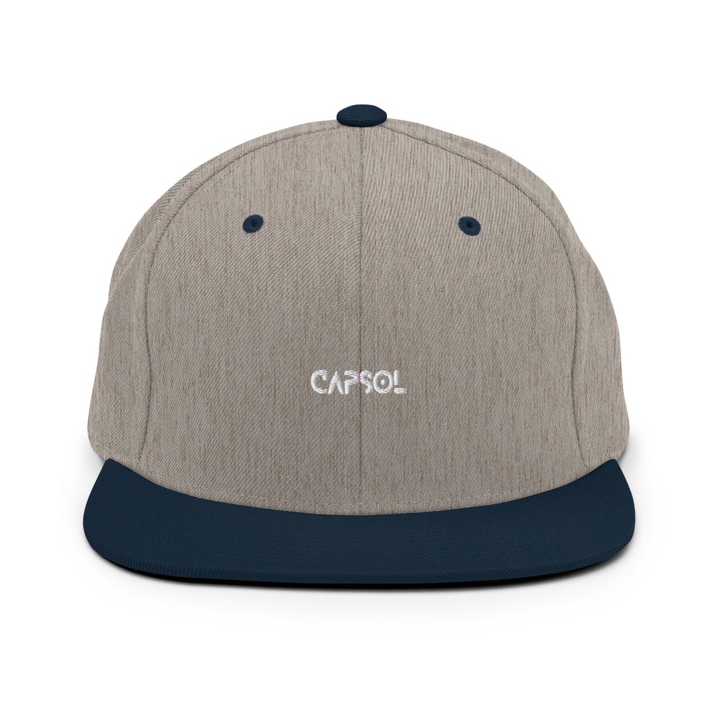 CapSol - white thread - Snapback Hat