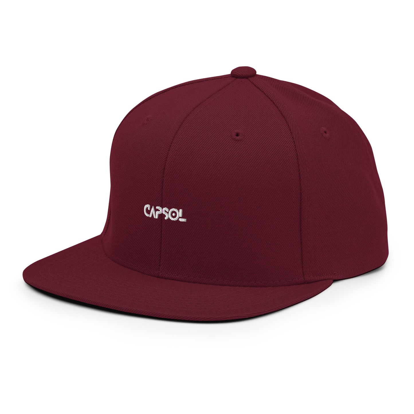 CapSol - white thread - Snapback Hat