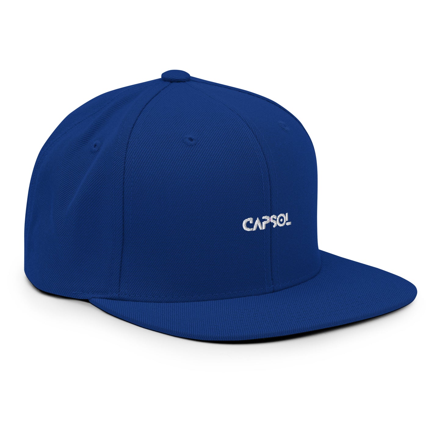 CapSol - white thread - Snapback Hat